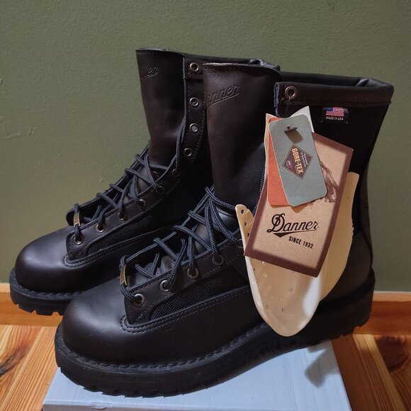 NWT Men’s Danner 8” Acadia Gore-Tex Round Toe Leather Boots Size 10 main image 5